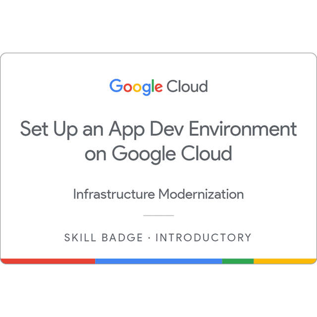 GCP - Set Up An App Dev Environment on Google Cloud